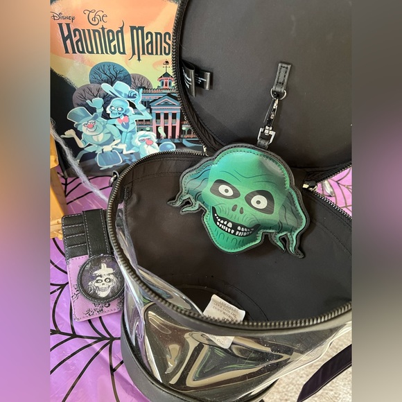 Loungefly Bags Haunted Mansion Hatbox Ghost Purse By Loungefly